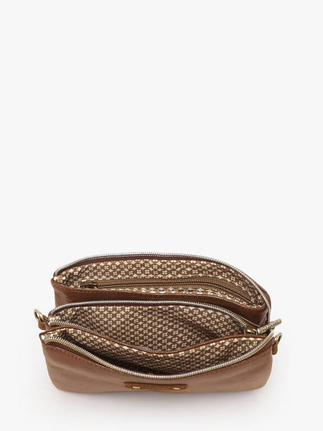 Cross Body Tas Lx Mila louise Bruin lx 16080LX1 ander zicht 3