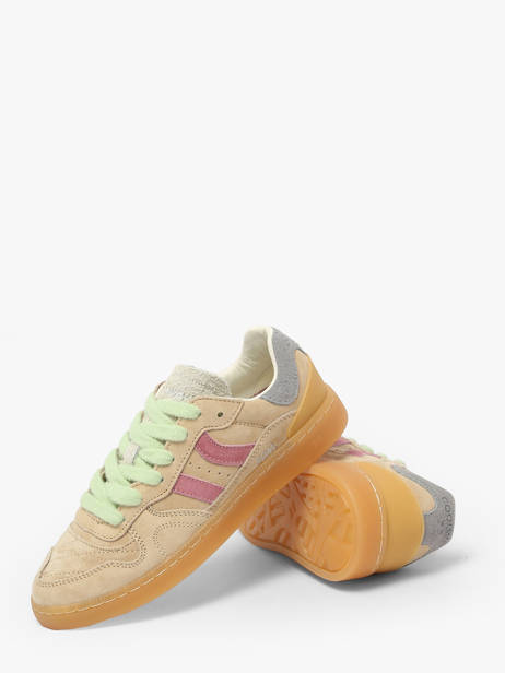 Sneakers Uit Leder Coolway Beige women 7673297 ander zicht 2