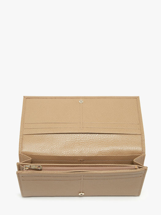 Longchamp Le foulonné Portefeuille Beige