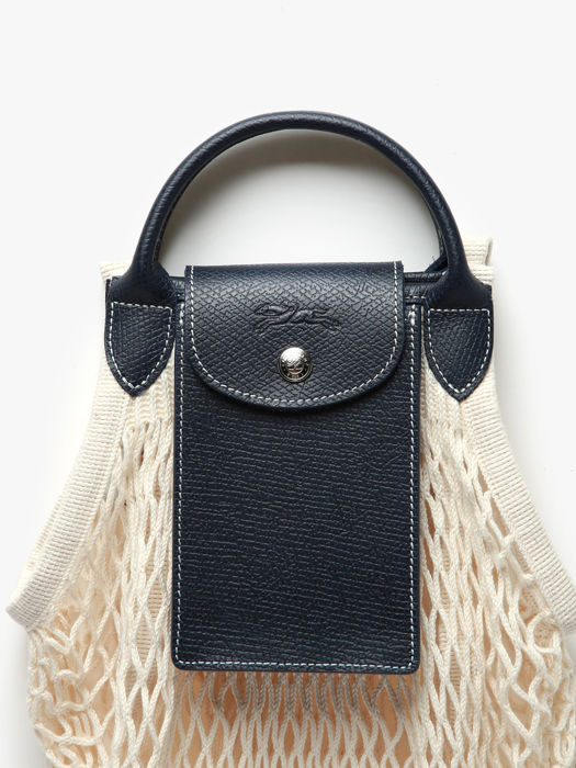 Longchamp Le pliage filet poche Besace Bleu