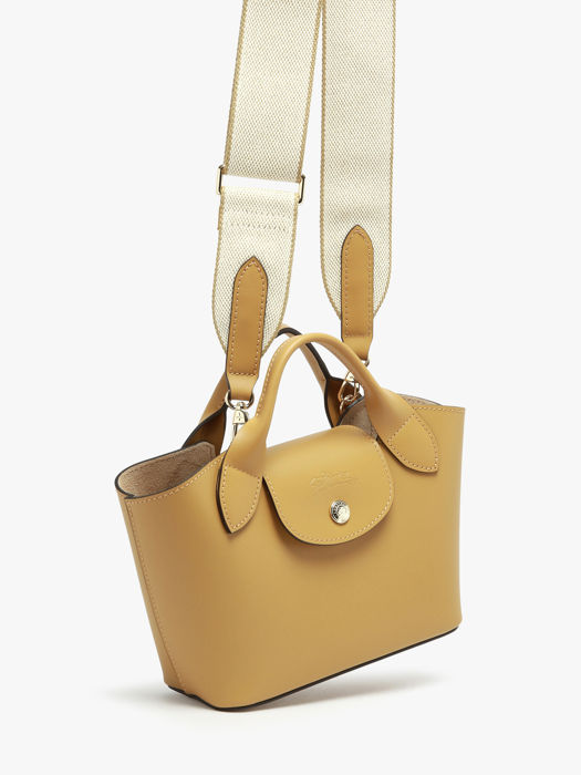 Longchamp Epure timeless Cross body tas Geel