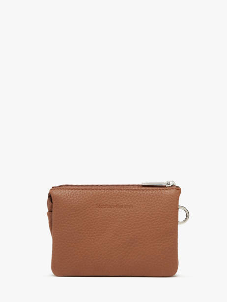 Portemonnee 2 Compartimenten Leder Nathan baume Bruin original n 302N ander zicht 2