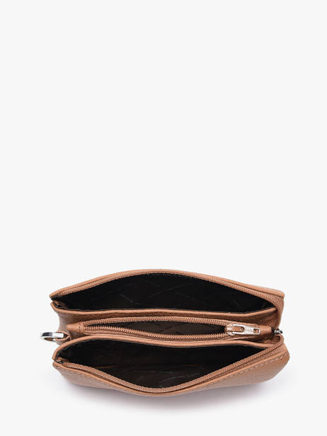 Trousse 2 Compartiments Cuir Nathan baume Marron original n 283N vue secondaire 1