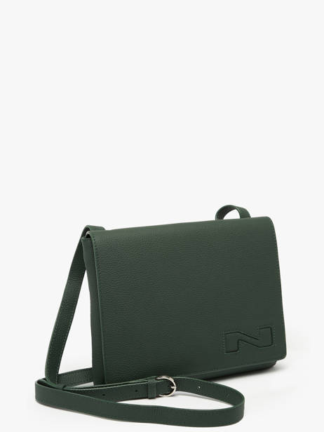 Cross Body Tas Brugge Leder Nathan baume Groen n city 2 ander zicht 2