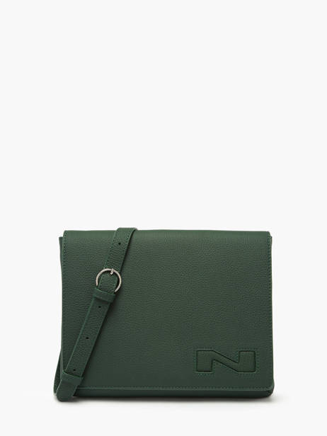 Cross Body Tas Brugge Leder Nathan baume Groen n city 2