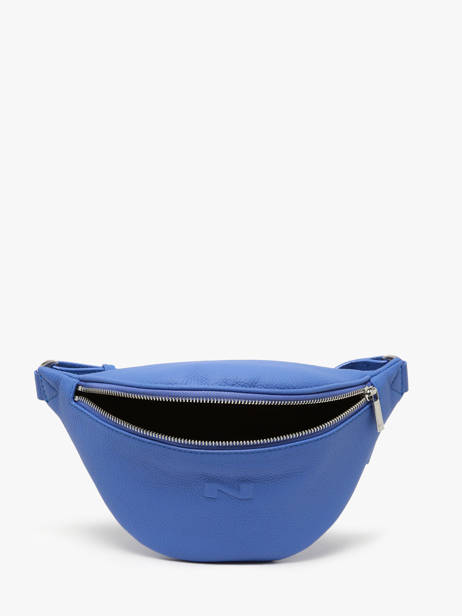 Heuptasje Small Derby Leder Nathan baume Blauw n city 25 ander zicht 3