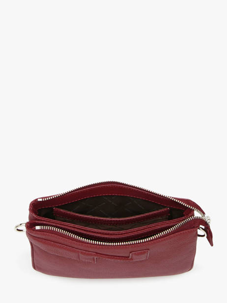Cross Body Tas Milano Leder Nathan baume Rood n city 3 ander zicht 3