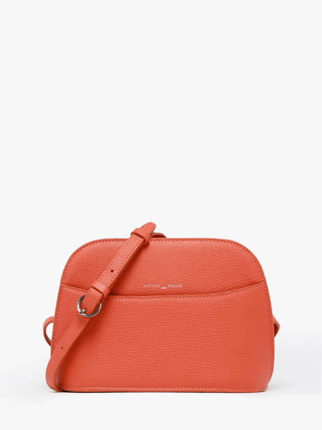 Cross Body Tas Lilou Leder Nathan baume Oranje egee 2 ander zicht 4