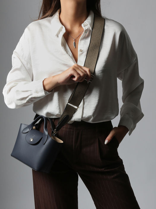 Longchamp Epure timeless Cross body tas Blauw