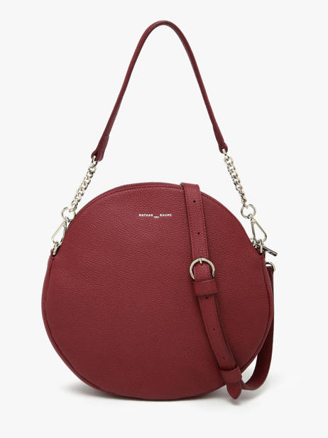 Sac Porté épaule Anna Cuir Nathan baume Violet nathan 9 vue secondaire 4