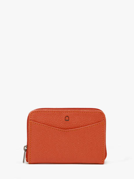 Portemonnee Leder Etrier Oranje madras EMAD900