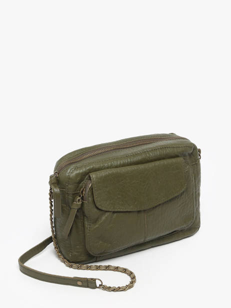 Sac Bandoulière Felizia Cuir Pieces Vert felizia 17087872 vue secondaire 2