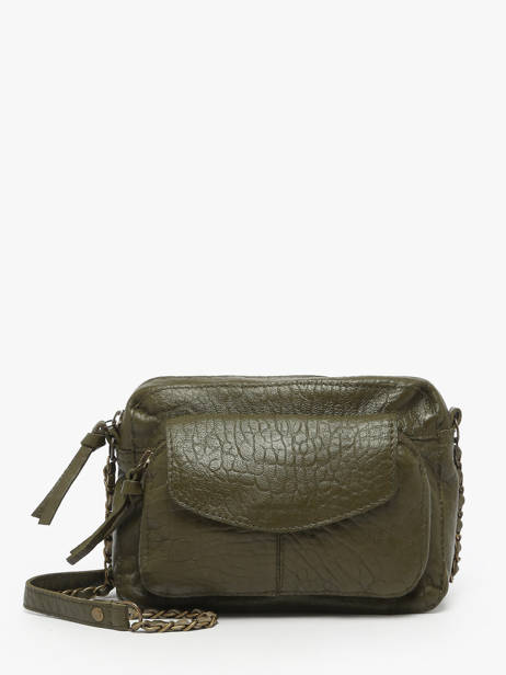 Cross Body Tas Naina Leder Pieces Groen naina 17063358