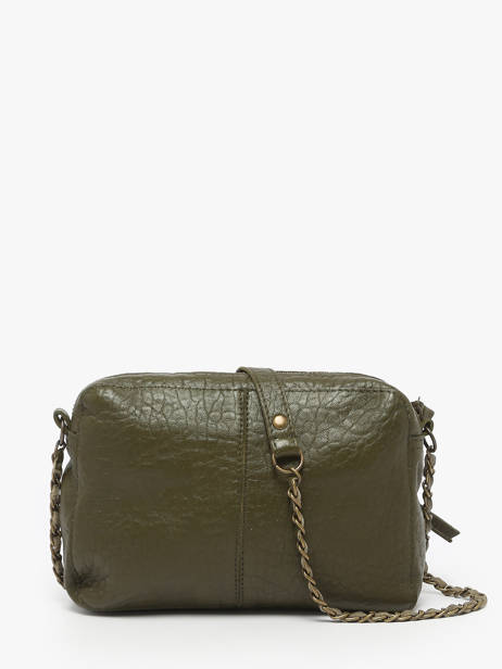Cross Body Tas Naina Leder Pieces Groen naina 17063358 ander zicht 4