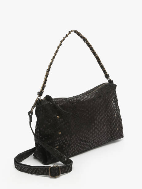 Sac Bandoulière Joanna Cuir Pieces Noir joanna 17160097 vue secondaire 2
