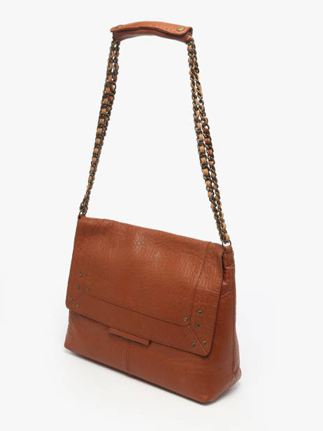 Schoudertas Felizia Leder Pieces Bruin felizia 17122472 ander zicht 2