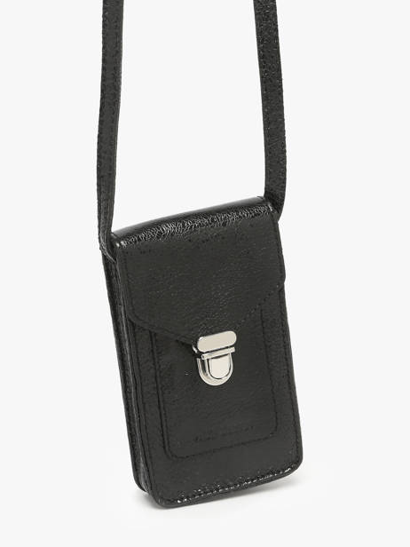 Sac Bandoulière Eclipse Cuir Paul marius Noir eclipse TELEPECL vue secondaire 1