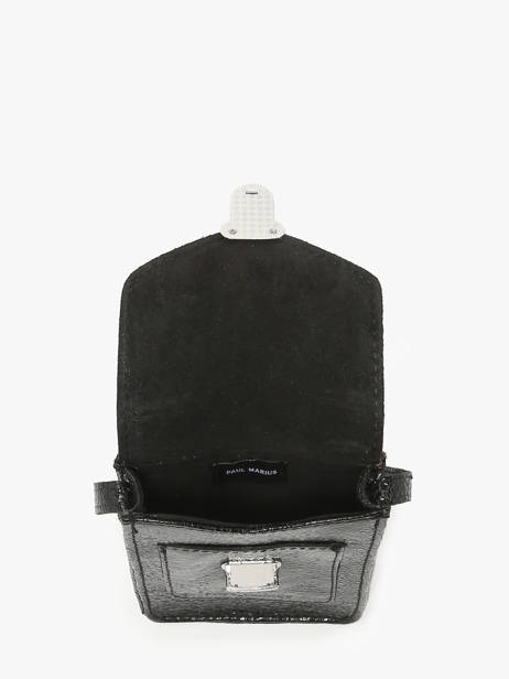 Sac Bandoulière Eclipse Cuir Paul marius Noir eclipse TELEPECL vue secondaire 2