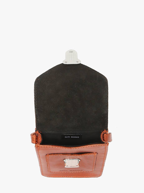 Sac Bandoulière Ginger Cuir Paul marius Marron ginger TELEPGIN vue secondaire 2