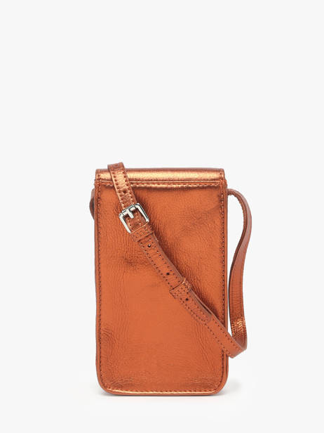 Sac Bandoulière Ginger Cuir Paul marius Marron ginger TELEPGIN vue secondaire 3