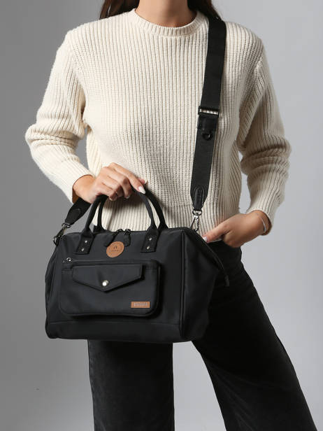 Cross Body Tas Crossbody L Cabaia Zwart crossbody L ander zicht 1