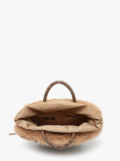 Cabas Doudou Le voyage en panier Beige doudou S vue secondaire 3