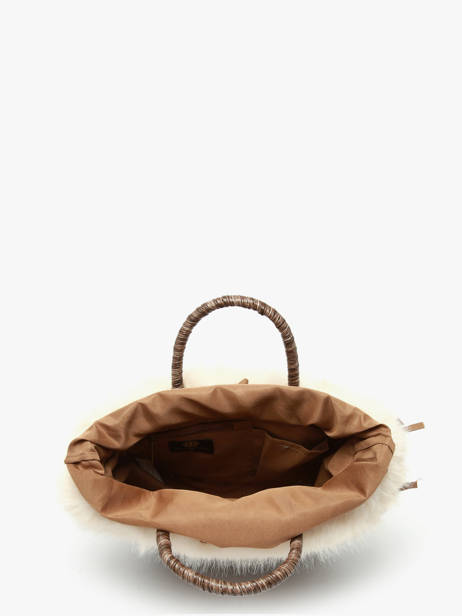 Handtas Doudou Le voyage en panier Beige doudou S ander zicht 3