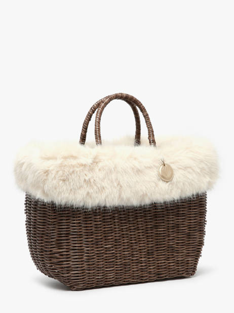 Handtas Doudou Le voyage en panier Beige doudou L ander zicht 1