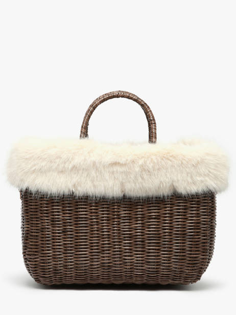 Handtas Doudou Le voyage en panier Beige doudou L ander zicht 3