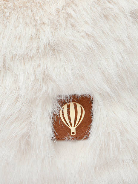Schoudertas Doudou Le voyage en panier Beige doudou AHP262 ander zicht 1