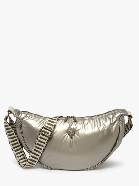 Sac Bandoulière Doudoune Le voyage en panier Argent doudoune AHP230