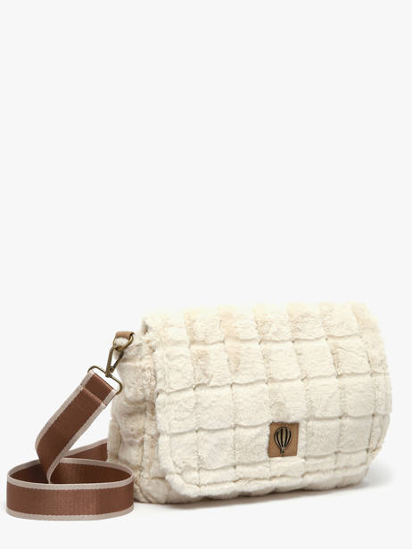 Sac Bandoulière Quadri Le voyage en panier Beige quadri AHP270 vue secondaire 1