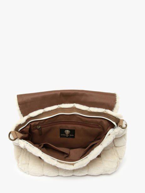 Sac Bandoulière Quadri Le voyage en panier Beige quadri AHP270 vue secondaire 2