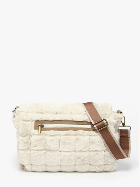 Sac Bandoulière Quadri Le voyage en panier Beige quadri AHP270 vue secondaire 3