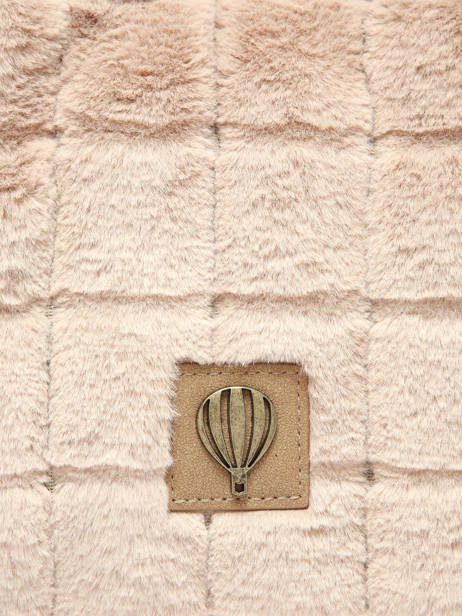 Sac Porté épaule Quadri Polyester Le voyage en panier Beige quadri AHP271 vue secondaire 2