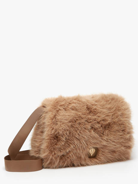 Sac Bandoulière Doudou Le voyage en panier Beige doudou AHP266 vue secondaire 1