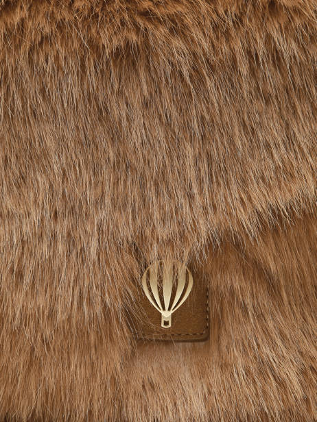 Sac Bandoulière Doudou Le voyage en panier Beige doudou AHP266 vue secondaire 2