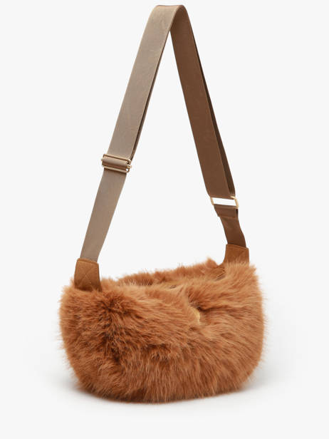 Cross Body Tas Doudou Bont Le voyage en panier Bruin doudou AHP261 ander zicht 1