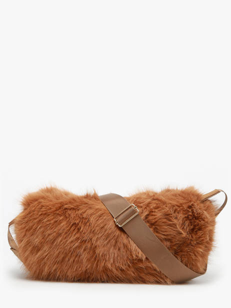 Cross Body Tas Doudou Bont Le voyage en panier Bruin doudou AHP261 ander zicht 4