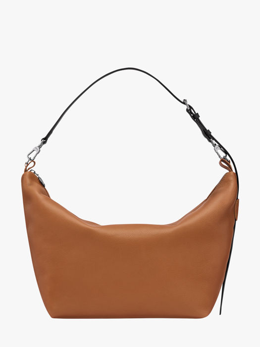 Longchamp Besace longchamp cuir Schoudertas Bruin