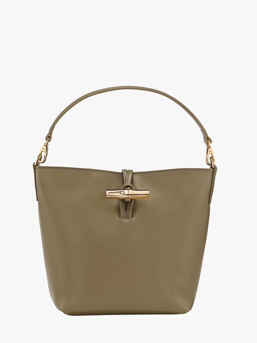 Longchamp Le roseau sleek Sac porté travers Vert