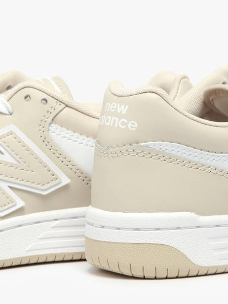 Sneakers En Cuir New balance Blanc boy BB480LBB vue secondaire 2