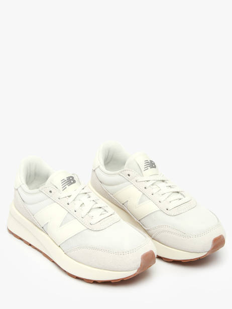 Sneakers Uit Leder New balance Wit boy U370SG ander zicht 1