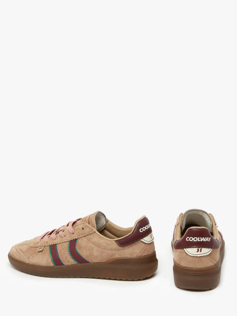 Sneakers En Cuir Coolway Marron women 7613293 vue secondaire 2