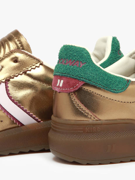 Sneakers En Cuir Coolway Or women 7693294 vue secondaire 2