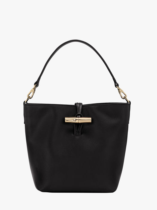 Longchamp Le roseau sleek Sac porté travers Noir
