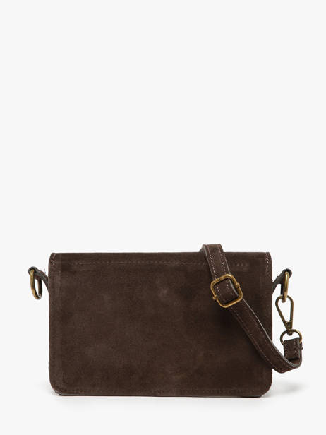 Cross Body Tas Velvet Milano Bruin velvet VE260612 ander zicht 3