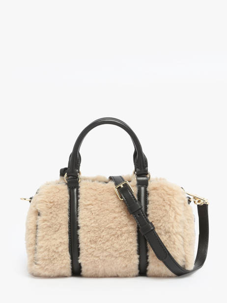 Sac Bandoulière Moumoute Lancaster Beige moumoute 53 vue secondaire 3
