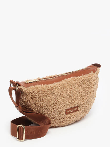 Sac Bandoulière Moumoute Lancaster Beige moumoute 54 vue secondaire 1