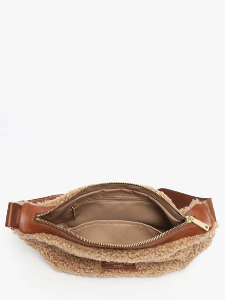 Sac Bandoulière Moumoute Lancaster Beige moumoute 54 vue secondaire 2